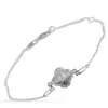 Lb Exclusive 14k White Gold 0.10ct Diamond Bracelet Br10394-w