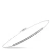 Lb Exclusive 14k White Gold 0.25ct Diamond Bracelet In White