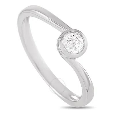 Lb Exclusive 14k White Gold 0.26 Ct Diamond Ring