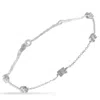 Lb Exclusive 14k White Gold 0.30ct Diamond Bracelet Br10297