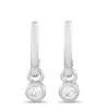 Lb Exclusive 14k White Gold 0.40 Ct Diamond Earrings In White