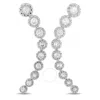 Lb Exclusive 14k White Gold 0.50ct Diamond Climber Earrings