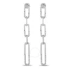 Lb Exclusive 14k White Gold 0.55ct Diamond Dangle Earrings Er28996 W