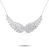 LB EXCLUSIVE LB EXCLUSIVE 14K WHITE GOLD 1.06CT DIAMOND WING NECKLACE NK01552 W