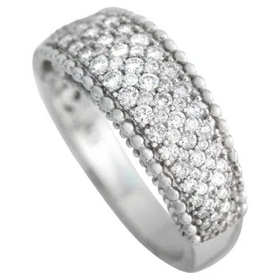 Pre-owned Lb Exclusive 14k White Gold 1.0ct Diamond Ring