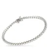 Lb Exclusive 14k White Gold 1.65ct Diamond Tennis Bracelet Mf30-110625 In Metallic