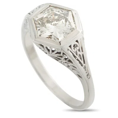 Lb Exclusive 14k White Gold 1.80ct Diamond Ring Mf59-031726