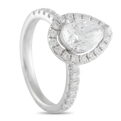 Lb Exclusive 14k White Gold 2.02ct Diamond Engagement Ring Mf09-071825