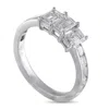 Lb Exclusive 14k White Gold 2.0ct Lab-grown Diamond Ring Mf08-052925 In Metallic