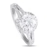 Lb Exclusive 14k White Gold 2.0ct Lab Grown Diamond Ring Mf08 111324