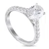 Lb Exclusive 14k White Gold 2.11ct Lab-grown Diamond Ring Mf42-041725