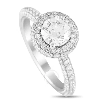Lb Exclusive 14k White Gold 2.13ct Lab Grown Diamond Ring Mf07 111324 In Metallic