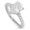 Lb Exclusive 14k White Gold 2.44ct Lab Grown Diamond Ring Lg09 091025 In Silver