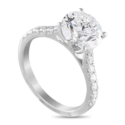 Lb Exclusive 14k White Gold 3.37ct Lab-grown Diamond Ring Mf26-041725