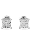 Lb Exclusive 14k White Gold 3.50ct Lab-grown Diamond Earrings Mf19-051525