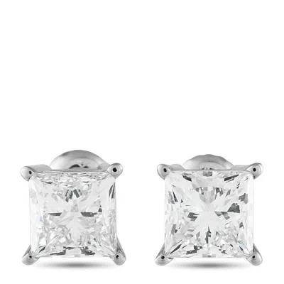 Lb Exclusive 14k White Gold 3.60ct Lab-grown Diamond Earrings Mf20-051525