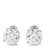 Lb Exclusive 14k White Gold 3.65ct Lab-grown Diamond Stud Earrings Lg08-091125 In Metallic