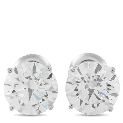 Lb Exclusive 14k White Gold 4.60ct Lab-grown Diamond Stud Earrings Lg20-120825