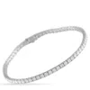 Lb Exclusive 14k White Gold 4.86ct Diamond Tennis Bracelet Mf06-081225 In Metallic