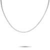 Lb Exclusive 14k White Gold 5.16ct Lab-grown Diamond Tennis Necklace Mf20-072225 In Metallic