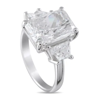 Lb Exclusive 14k White Gold 7.41ct Lab Grown Diamond Ring Mf02-062325