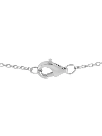 Pre-owned Lb Exclusive 14k White Gold Diamond Necklace