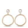 Lb Exclusive 14k Yellow Gold 0.31 Ct Diamond Earrings In Multi-color