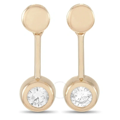 Lb Exclusive 14k Yellow Gold 0.58 Ct Diamond Earrings In Multi-color