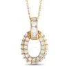 LB EXCLUSIVE LB EXCLUSIVE 14K YELLOW GOLD 0.63CT DIAMOND OVAL NECKLACE PN15336 Y