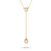 Lb Exclusive 14k Yellow Gold 0.20 Ct Diamond Pendant Necklace In Gold