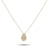 Lb Exclusive 14k Yellow Gold 0.20ct Diamond Necklace Pn16831 In Gold