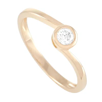 Pre-owned Lb Exclusive 14k Yellow Gold 0.26 Ct Diamond Ring