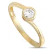 LB EXCLUSIVE LB EXCLUSIVE 14K YELLOW GOLD 0.26 CT DIAMOND SOLITAIRE RING
