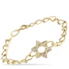 Lb Exclusive 14k Yellow Gold 0.30 Ct Diamond Hexagram Bracelet Br09911-y