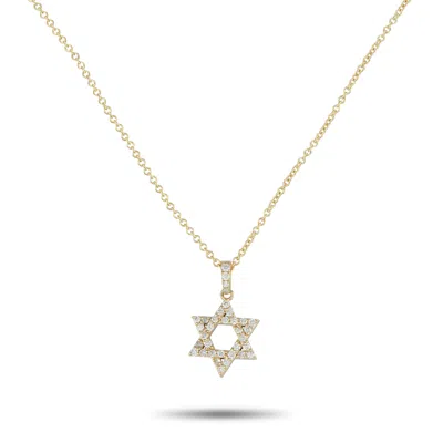 Lb Exclusive 14k Yellow Gold 0.35ct Diamond Necklace Pn15861-y