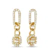 Lb Exclusive 14k Yellow Gold 0.45ct Diamond Oval Drop Earrings Er29998-y In Gold