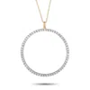Lb Exclusive 14k Yellow Gold 0.50 Ct Diamond Necklace In Gold