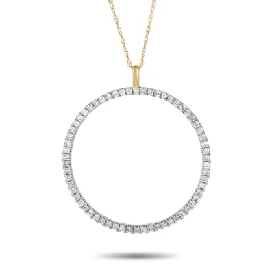 Lb Exclusive 14k Yellow Gold 0.50 Ct Diamond Necklace