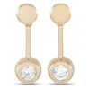 Lb Exclusive 14k Yellow Gold 0.58 Ct Diamond Earrings In Gold