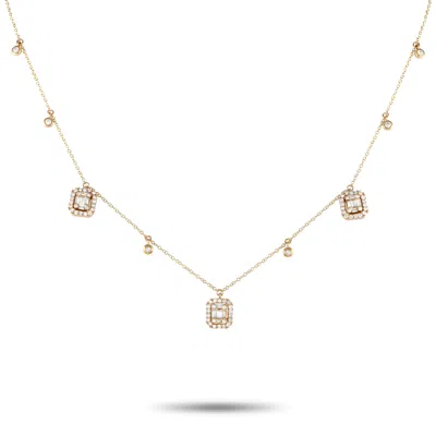 Lb Exclusive 14k Yellow Gold 0.70ct Diamond Necklace Nk01721-y