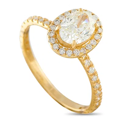 Lb Exclusive 14k Yellow Gold 1.20ct Diamond Ring Mf04-050726