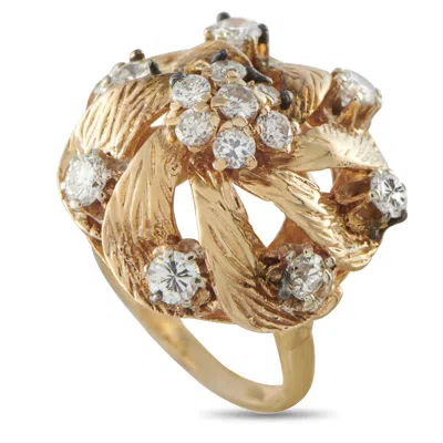 Lb Exclusive 14k Yellow Gold 1.20ct Diamond Ring Mf10-062926