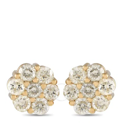 Lb Exclusive 14k Yellow Gold 1.25ct Diamond Stud Earrings Er28712 Y