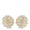 Lb Exclusive 14k Yellow Gold 1.25ct Diamond Stud Earrings Er28712 Y In Gold
