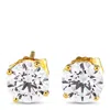 Lb Exclusive 14k Yellow Gold 1.50ct Lab-grown Diamond Stud Earrings Mf15-041725