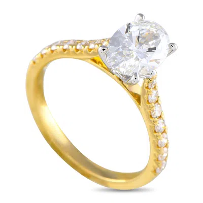 Lb Exclusive 14k Yellow Gold 1.98ct Lab-grown Diamond Ring Mf33-041725