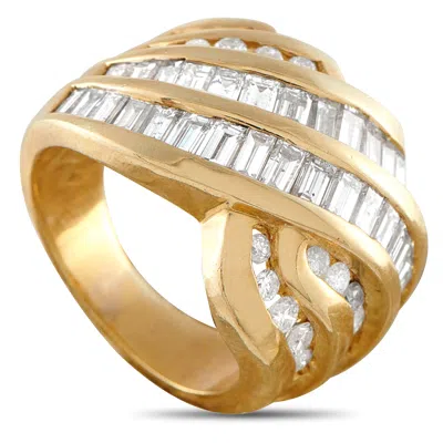 Lb Exclusive 14k Yellow Gold 2.21ct Diamond Ring Mf36-031726