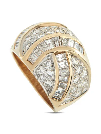 Pre-owned Lb Exclusive 14k Yellow Gold 2.35ct Diamond Ring