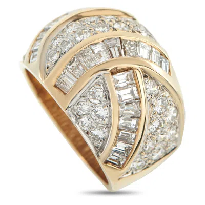 Lb Exclusive 14k Yellow Gold 2.35ct Diamond Ring Mf06-112425
