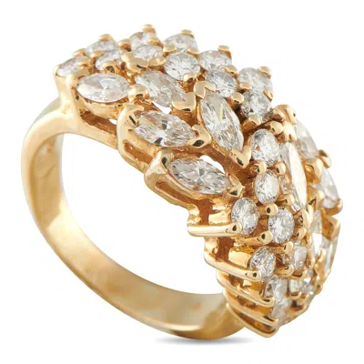 Lb Exclusive 14k Yellow Gold 2.46 Ct Diamond Ring Mf07-011526